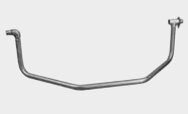 Doorvoerbuis inox 3/4" voor model 6150