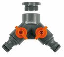 2-weg ventiel 21 mm (1/2") en 26,5 mm (3/4") Gardena
