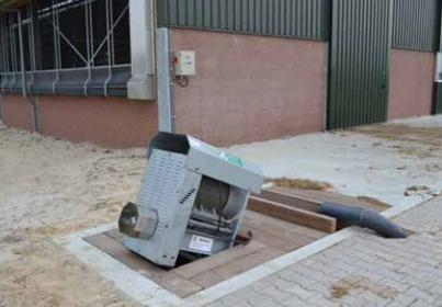 Electromixer type Speed 11 kW, lengte 520 cm