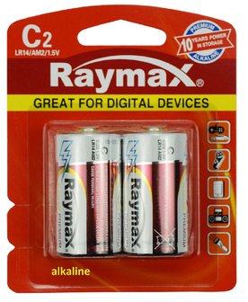 Batterij Alkaline LR14 (C) 1.5V 2st
