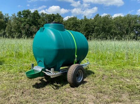 Mobiele watertankwagen MVT1300 ltr, excl drinkbak