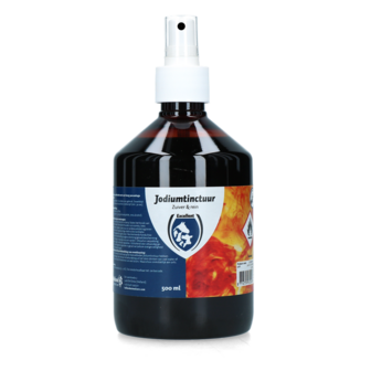 Jodiumtinctuur 1% (10 mg per ml) &amp; 70% Alcohol 500 ml