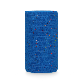 Bandage Animal Blauw Glitter Profi 10 cm