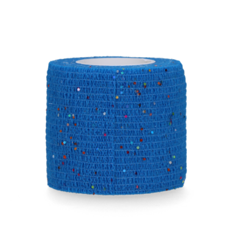 Bandage Animal Blauw Glitter Profi 5 cm
