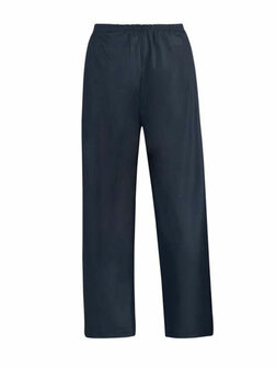 Stretch regenbroek blauw