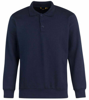 Sweater, polokraag, marine