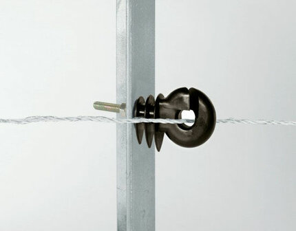 AKO Oogisolator metrisch v. metaalpaal, M6x35mm (zakje 25st)