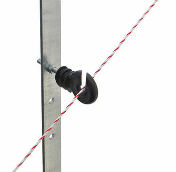AKO Oogisolator metrisch v. metaalpaal, M6x35mm (zakje 25st)