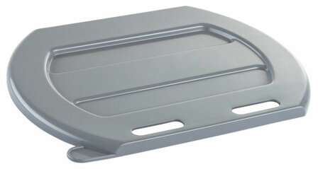 Kalveremmer DEKSEL  afgeplat, grijs