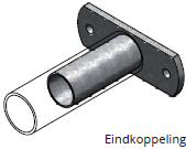 Eindkoppeling voor 1,5&quot;