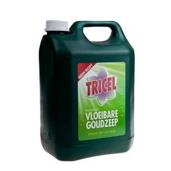Tricel groene zeep VLOEIBAAR 5L.