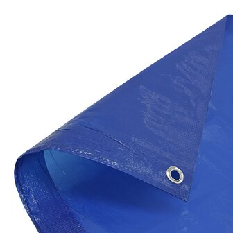 Afdekzeil BLAUW 110gr. 2x3m