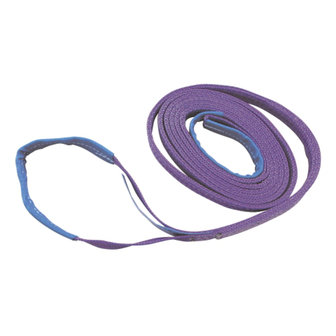 Hijsband 2-laags -violet-  2m/ 35mm, 1 ton