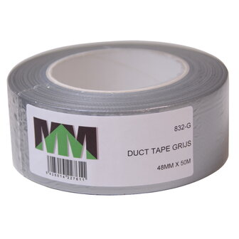 Duct tape 50 meter grijs 5 cm