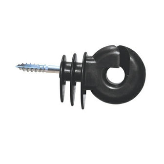 AKO Oogisolator Easy Drill doorl.steun zwart (zakje 25 st)