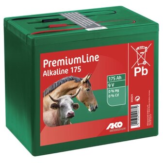 AKO ALKALINE droge batterij 9 V, 175 Ah