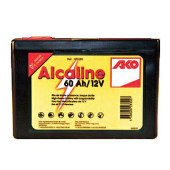 AKO ALKALINE droge batterij 12 V, 60 Ah