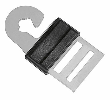 AKO Poortgreepverbinder Litzclip RVS 20mm (4 stuks)