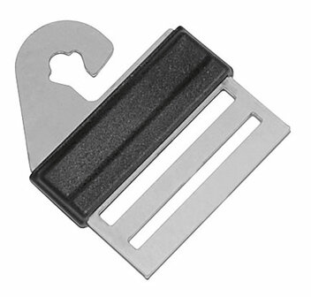 AKO Poortgreepverbinder Litzclip RVS 40mm (4 stuks)