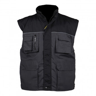 MARCUS bodywarmer antraciet/zwart