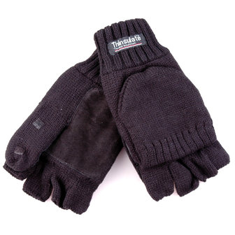 Handschoen mof/flap Antra/Zwart, XL