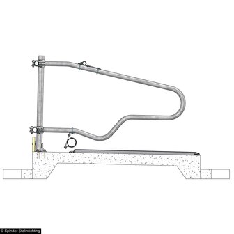 Model Comfort-NG 208/208 - voor boxdek 460 cm aan 2,5&quot; standpijp