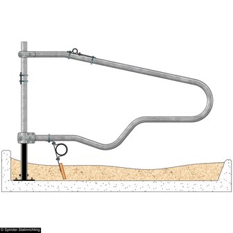 Model Comfort-NG 228/228 - voor boxdek 500 cm aan 2,5&quot; standpijp