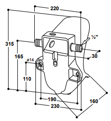 Drinkbak model 95 U