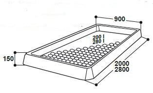 Klauwenbad KB 200