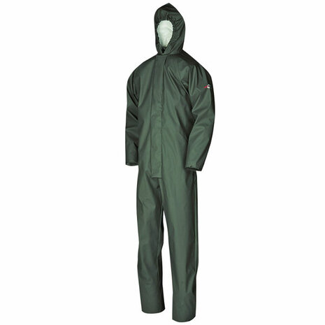 Spuitoverall/ regenoverall Flexothane groen