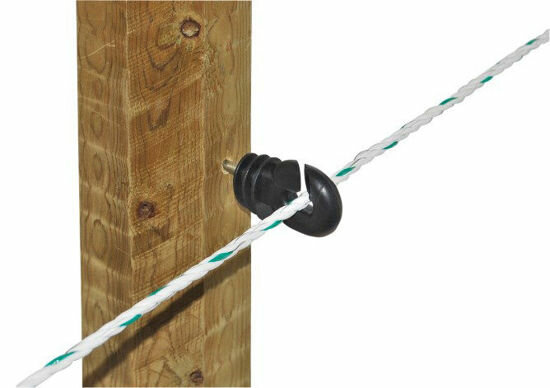 AKO Ringisolator Super Big -zwart- (zakje 25 st)