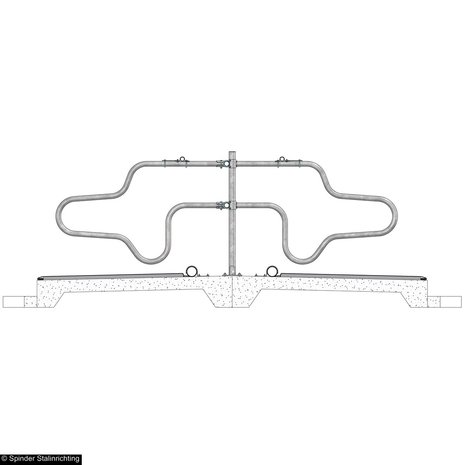 Model Frisia Perfekt 226/226 aan horizontale buizen