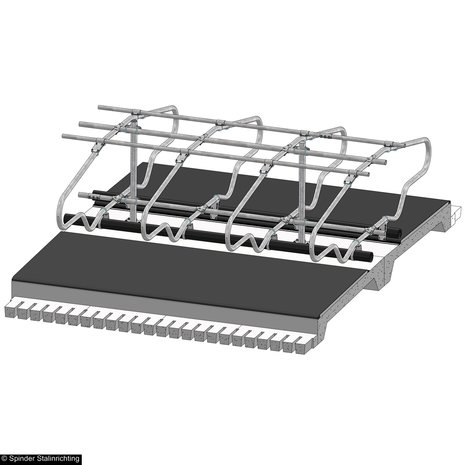 Model Comfort-NG 193/193 - voor boxdek 430 cm aan 2,5" standpijp