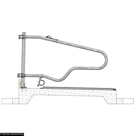 Model Comfort-NG 193/208 - voor boxdek 445 cm aan 2,5" standpijp