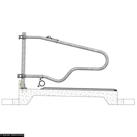 Model Comfort-NG 208/208 - voor boxdek 460 cm aan 2,5" standpijp