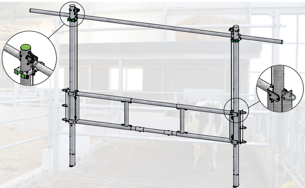 Balans optrekhek 440-550 cm