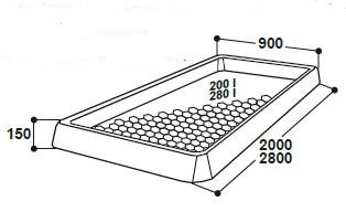 Klauwenbad KB 280