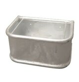 Voerbak gegalvaniseerd paard, Rechthoek