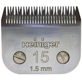 Scheerkop Heiniger Saphir #15 - 1,2 mm - vet/hond/kat