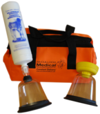 Kalf redder beademingspomp