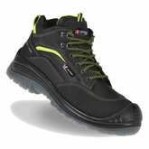 Werkschoen Sixton Peak Montauk hoog zwart/lime S3
