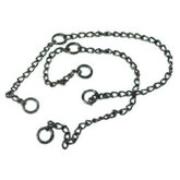 Verlosketting rvs 70cm (à 2st.)