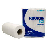Keukenrol Cellulose wit, baal á 8x4 rol
