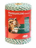 AKO PremiumLine schrikdraad wit/groen 3RVS/3koper, 250m