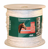 AKO EconomyLine schrikkoord wit 6mm-500m