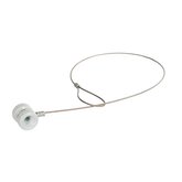 AKO Hoekisolator porselein 3-delig