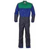 Melkersoverall Havep 2041 blauw/groen poly/katoen