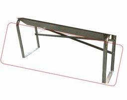 Comfort Rondo bodemmontage-set incl strips 3 mtr Comfort Rondo bodemmontage-set incl strips 3 mtr