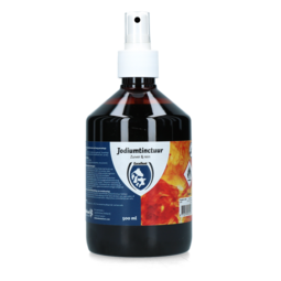 Jodiumtinctuur 1% (10 mg per ml) & 70% Alcohol 500 ml Jodiumtinctuur 1% (10 mg per ml) & 70% Alcohol 500 ml