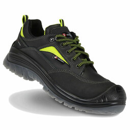 Werkschoen Sixton Peak Land laag zwart/lime S3 Werkschoen Sixton Peak Land laag zwart/lime S3